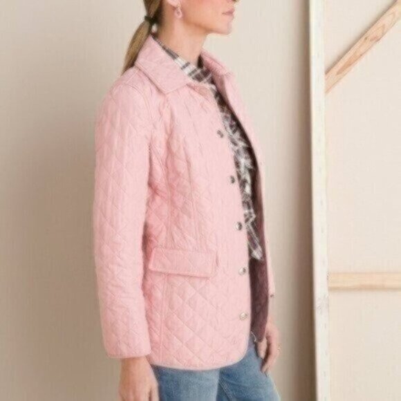 Chico's Jackets & Blazers - NWOT Chico's Modern Quilted Jacket - Pink